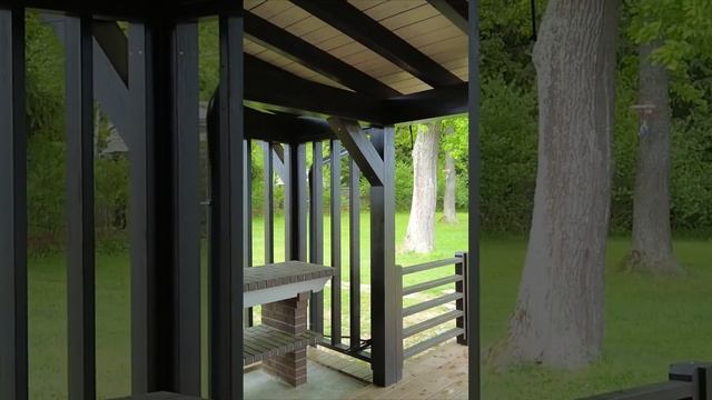 Как устроить зону отдыха при бане