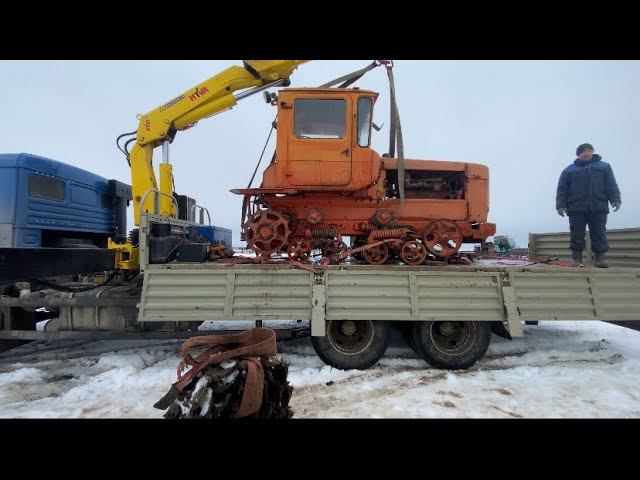 Покупка ДТ-75. Вывоз зерна