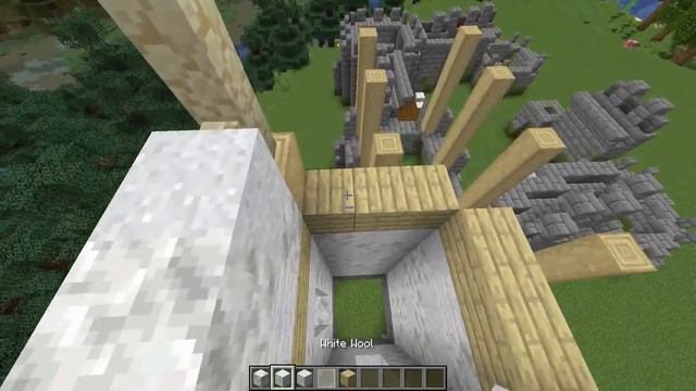 Medieval Mushroom Castle Minecraft | How To Build A  Castle Part1