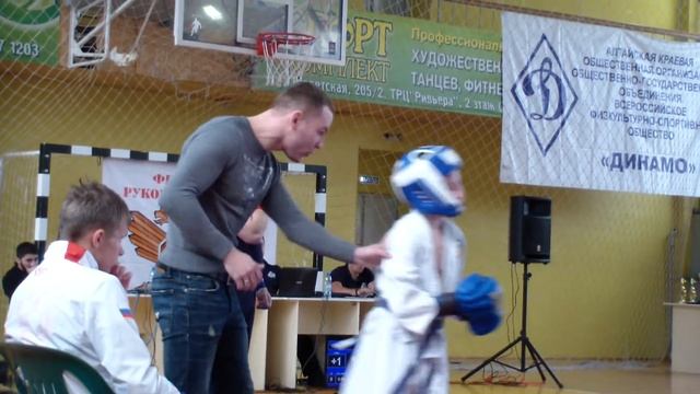 Климов Роман 1 бой