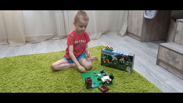LEGO Конструктор Minecraft Аванпост разбойников