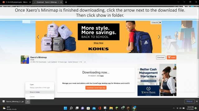 How To Download & Install Xaero's Minimap In Minecraft 1.19! (Forge)
