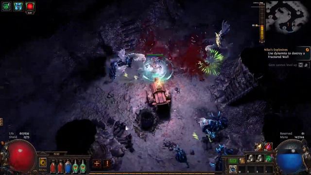 Path Of Exile Lets Play - Into Nicos Mine!(Part 5)