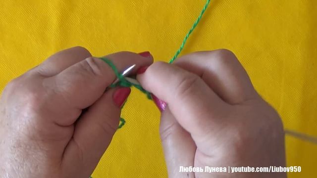 Узор и Ажурная веточка с листочками( спицами)