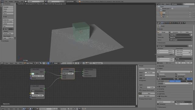 Как убрать Шумы в Cycles Render