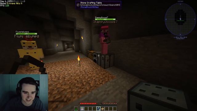 Minecraft, But We Open LOOT BOXES (Stone Block Mod)