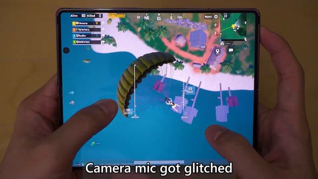 Gaming test - Samsung Galaxy Z Fold2