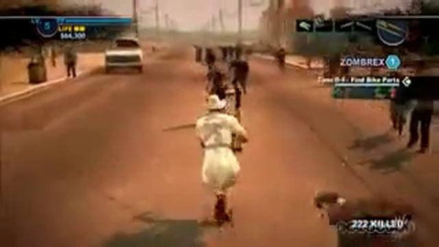 Dead Rising 2: Case Zero - Moose Head And Samurai Sword Gameplay Movie