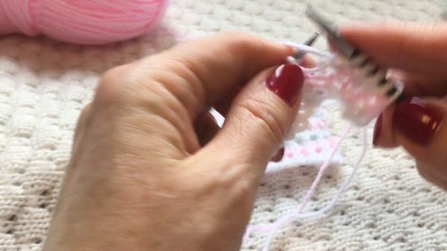 Остатки пряжи или трехцветное вязание