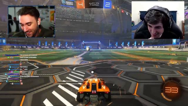 We Tried To Take On A Rocket League Pro 3v1...