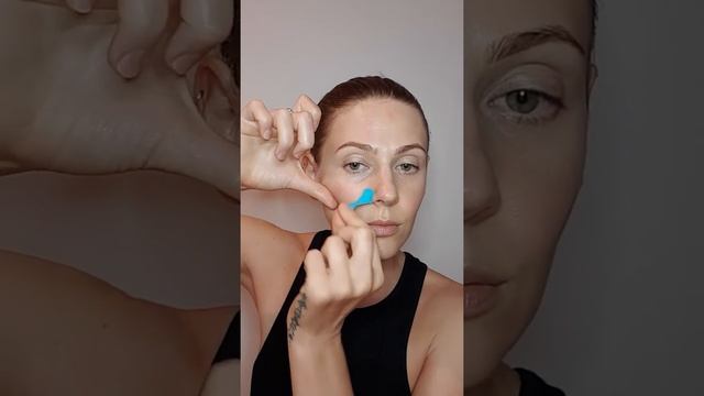 Эстетическое Тейпирование носогубок №2