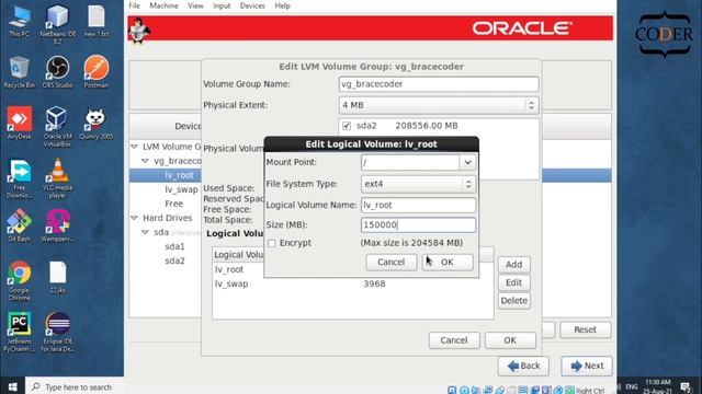 Oracle Linux 6.8 Installation With 12C Config | Step By Step Instructions | Brace Coder | Tamil