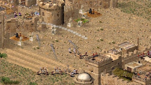 Richard Vs Emir - Ultimate Deathmatch | Stronghold Crusader AI-Battle