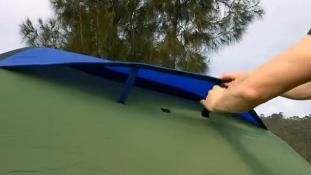 Обзор 3-х местной надувной палатки Moose 2031H