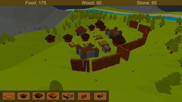 Defend The Fort!  Building A Fortress On A Mini Planet In SPACE!? (Little Polys Gameplay Part 1)