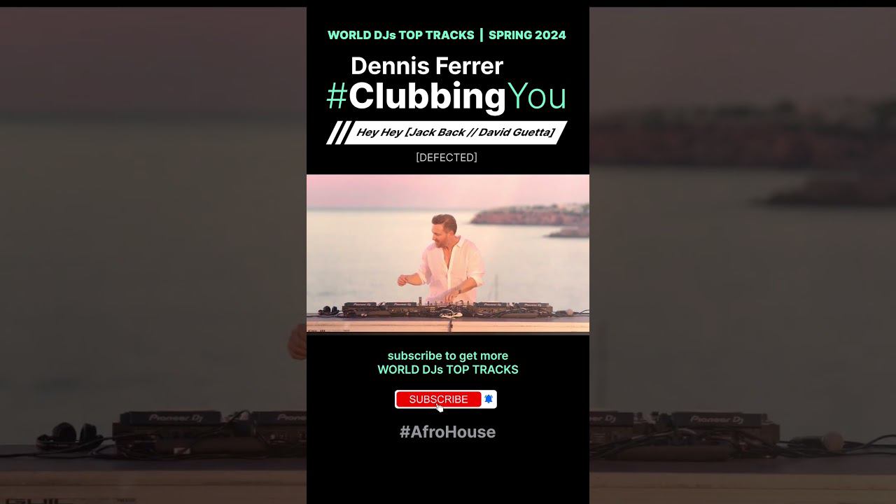 Dennis Ferrer - Hey Hey (David Guetta Jack Back Rmx) [Defected] #ClubbingYou #AfroHouse #DavidGuetta