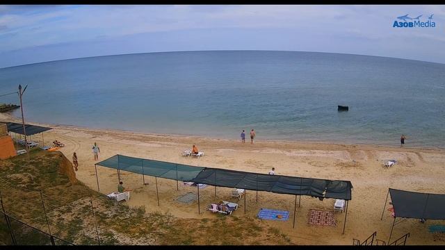 Море тихое.  Релакс.  Степановка Первая. 17 августа.