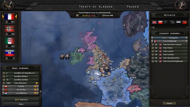 HOI4 Achievement Timelapse: Second Times the Charm