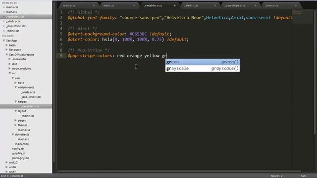 麦子学院-利用Sass编写高质量CSS-第14章 Sass官网（网站首页一）