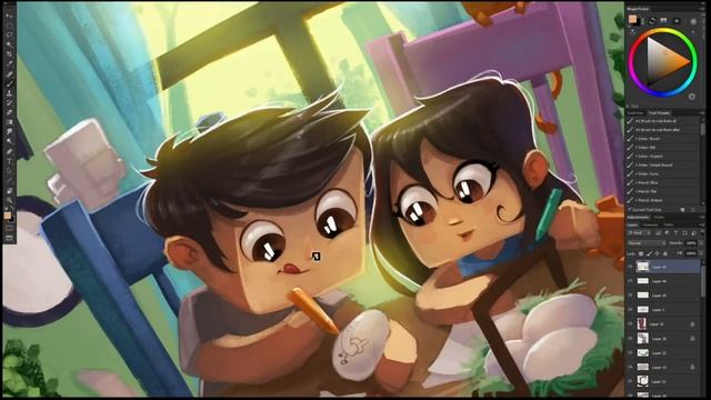 Easter Minecraft Wallpaper - SpeedART