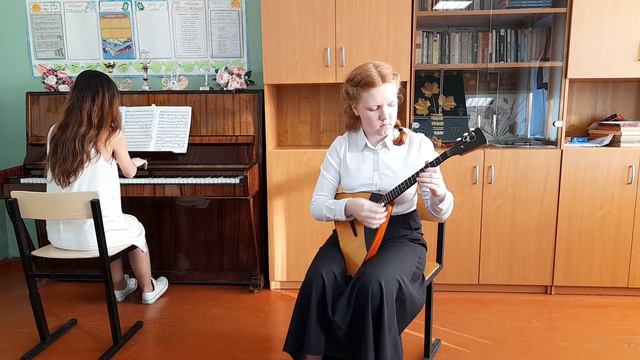 Романова Вероника, 13 лет, Г.Пёрселл 