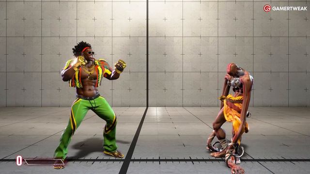 Street Fighter 6 - Dee Jay's Reaction To Dhalsim's Draw Animation