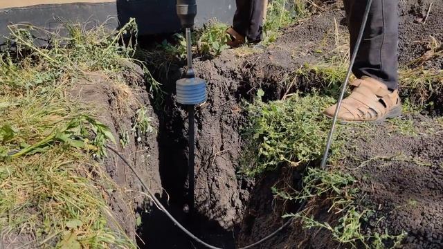 Делаем контур заземления. Лайфхак по забиванию электродов
