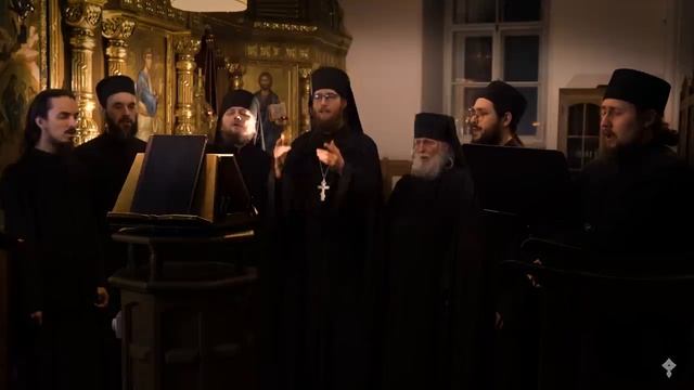 Время благоприятное время покаяния...  Хор братии Валаамского монастыря