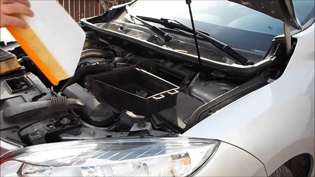 Cum Se Schimba Filtrul De Aer La Renault Megane 3 1,5 Dci