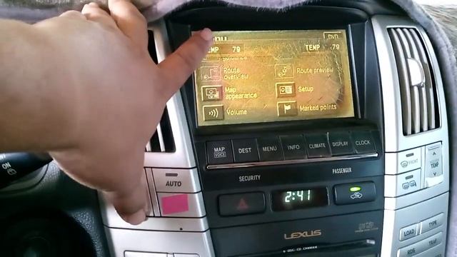 Lexus Rx 330 : Temp Button AUTO Button  OFF Button Using