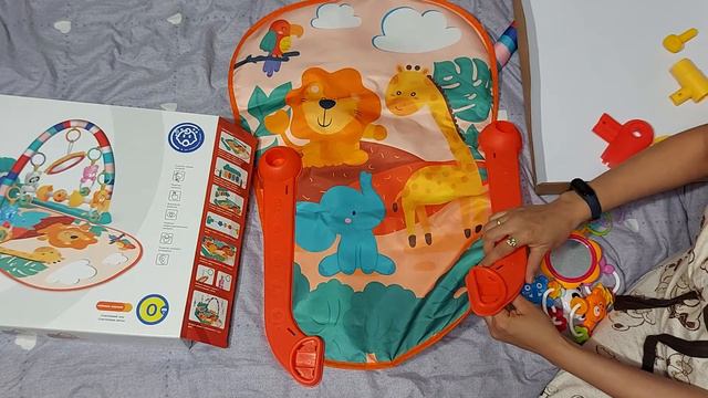 Развивающий коврик для детей Everflo tropic