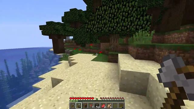 Minecraft Одиночная игра #3 (обрывок)