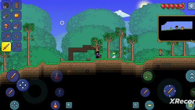 НУБ ПРОХОДИТ ТЕРРАРИЮ! (Часть 1) Terraria ➡️ Спасибо за 1000 подпищиков!👍