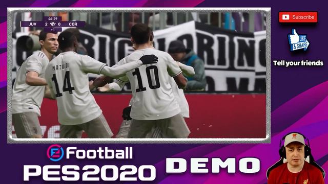 PES 2020 Demo - 1st IMPRESSIONS