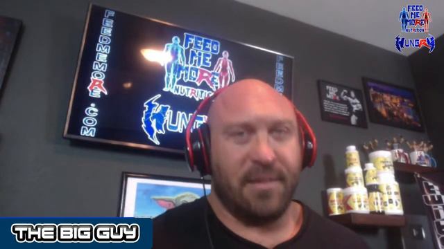 Ryback Feed Me More Nutrition Saturday Live Free Gym Bag