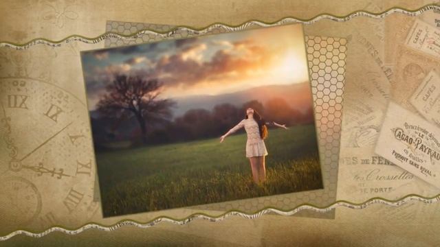 Ретро альбом   шаблон слайд шоу