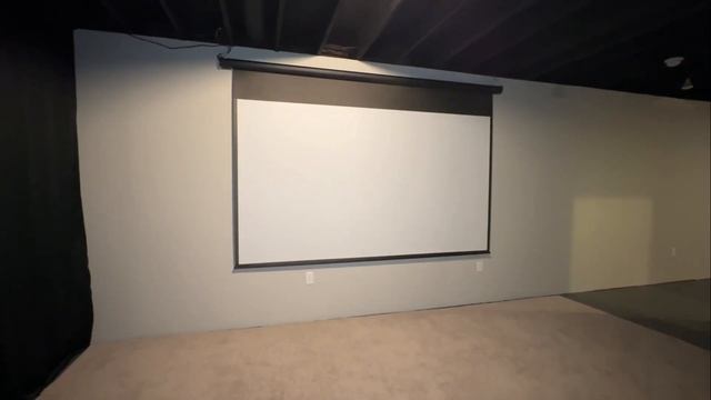 AKIA Screens 125” Electric Motorized Projector Screen Reviewed By Diesel Legiance - AK-MOTORIZE125H