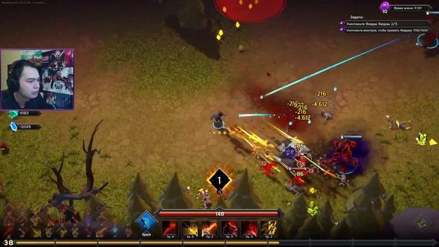 КАК МНОГО УРОНА В СПИНУ? - Soulstone Survivors