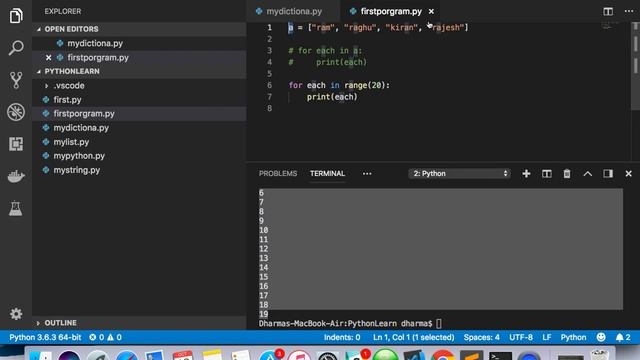 Python Basics - Loops And Condition