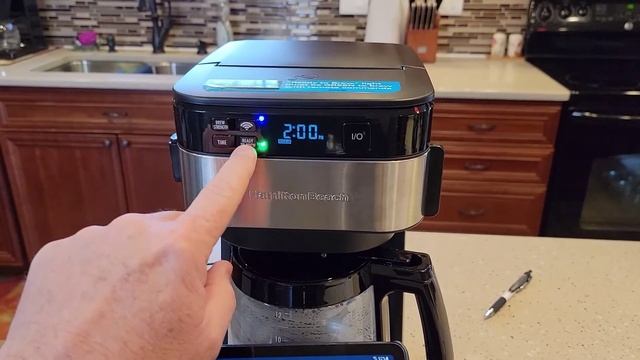Hamilton Beach Amazon Alexa Echo Coffee Maker HOW TO SETUP Connection To WiFi & Alexa APP On PHONE
