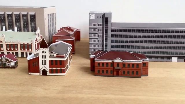 «Собери Новосибирск» - Cовместный проект C Paperarch