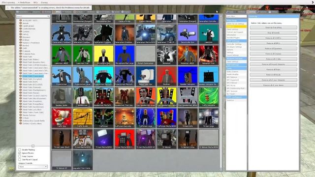 CAMERA MEN vs SKIBIDI TOILETS Lucky Blocks Garry's Mod