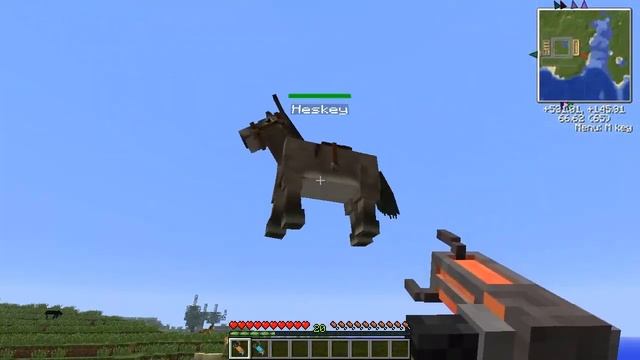 Minecraft - Minecraft Mod - Gravity Gun (1.5.2)