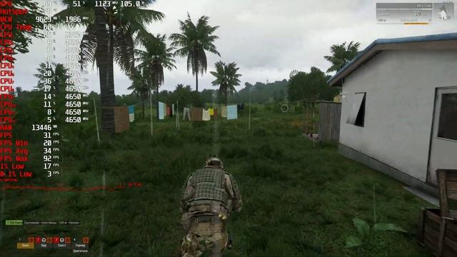 ArmA 3 4k,2160p Gameplay R5 5600x,RX 6700 XT