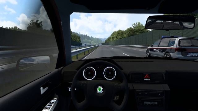 Euro Truck Simulator 2 - Skoda Octavia 1.9TDI | STEERING WHEEL GAMEPLAY