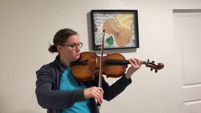 Two Octave B-flat Major Scale For Viola