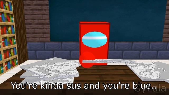 Among Us School: Map Of Europe Test (Minecraft Animation)