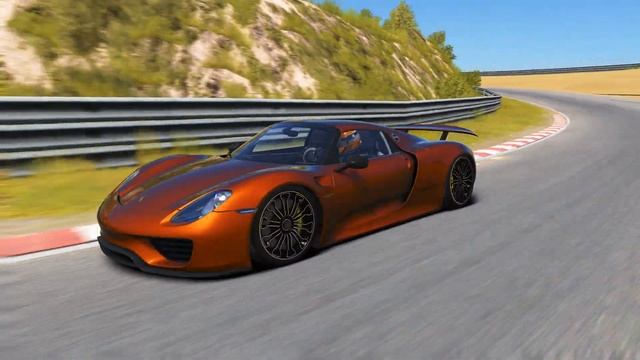 Porsche 918 Spyder Trio Racing Supercars At Zandvoort