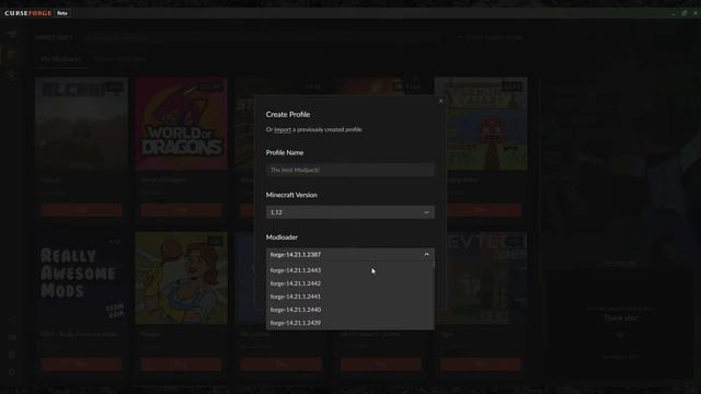 CurseForge For Minecraft: Download And Manage Your Favorite Modpacks