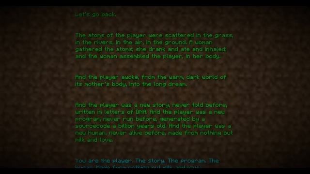 Minecraft End Poem And Credits (True HD)